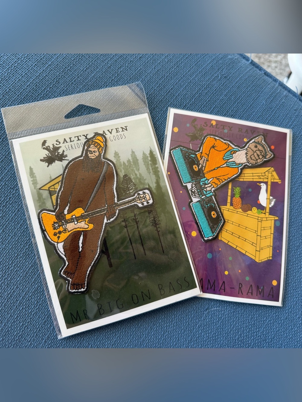 New Animal Band Iron-On Patches